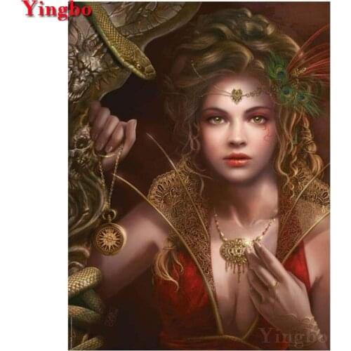 New 5D DIY Diamond Painting Beauty girl patterns bead Embroidery Full Square Round Diamond Cross Stitch Rhinestone Mosaic Decor