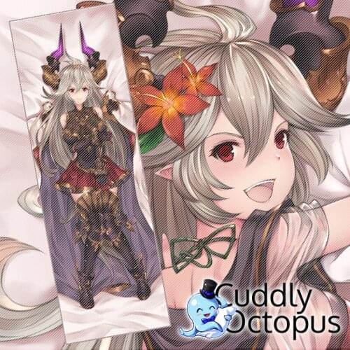 Anime Sarasa Granblue Fantasy Dakimakura Hugging Body 2WAY Pillow Case Cover Japanese Pillowcase Cushion Bedding Xmas Gifts Cud