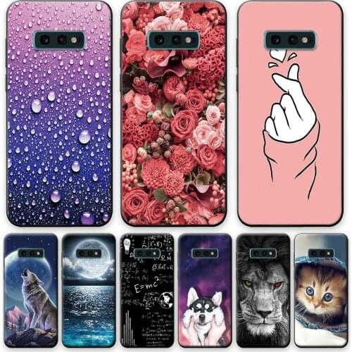 For Samsung S10E Case Silicone Phone Case For Samsung Galaxy S10e S10 E Matte Protective Case For Samsung S10E Soft TPU Bumper