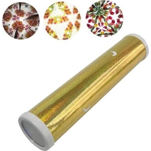 DIY Rotating Kaleidoscope Kits Science Experiment Educational Craft Kid Toy