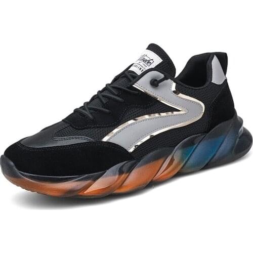 Explosion Mesh Breathable Shoes Men Sneakers Barefoot Lightweight Fashion Non-Slip Casual Sports Running Shoes Feminino Zapatos