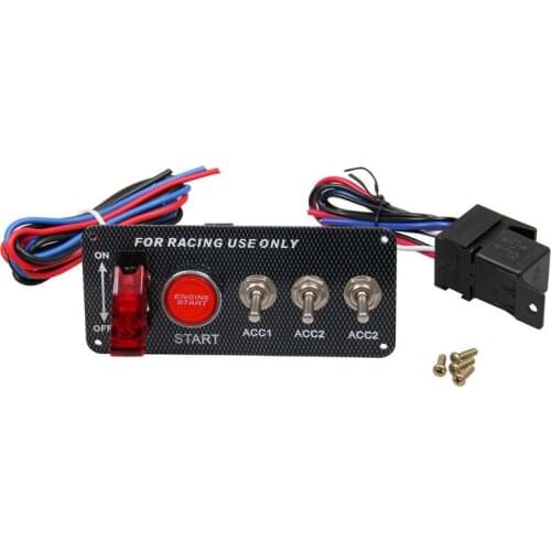 Car Modification Multi-function Car Ignition Switch Combination Circuit Power Switch Start Button