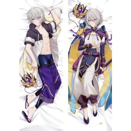 Anime Fate Stay Night Saber Pillow Cover Case Hugging Body otaku Dakimakura Peach Skin Double Side Printed Pillowcases
