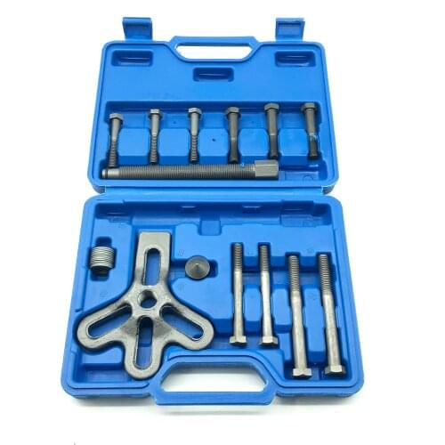 New 13pcs Harmonic Balancer Steering Wheel Puller Removal Automotive Tools Heavy Duty Crankshaft Gear Pullery Repair Kit