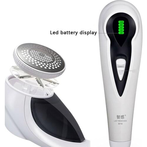 LCD Display Portable Lint Remover Hair Ball Trimmer Sweater Remover Electric Cloth Cleaning Machine Epilator Dust Roller Shaver