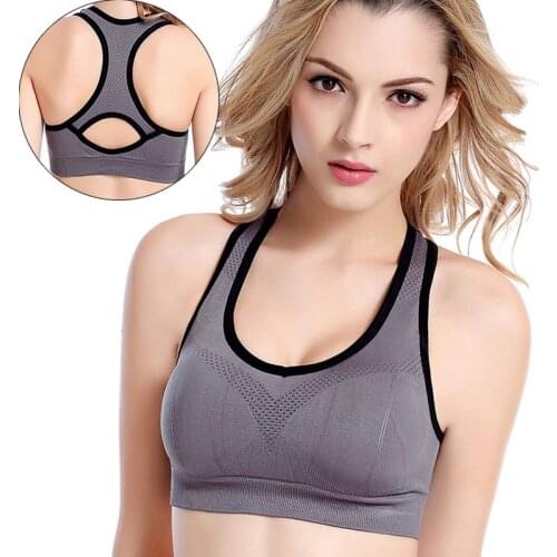 Beautiful Back Women Sports Bras Vest Running Yoga Gym Fitness Breathable Shockproof Workout Tops Gathere Underwear Bralette I27