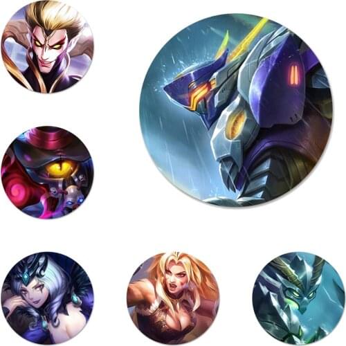 Mobile Legends Icons Pins Badge Decoration Brooches Metal Badges For Clothes Backpack Decoration