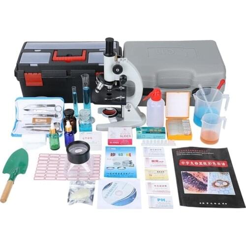 （1000 Times）Complete Set of Biological Laboratory Instruments and Consumables for Primary School Scientific Natural Experiment