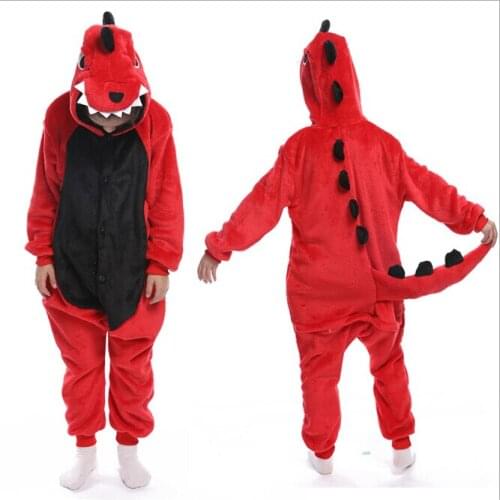 2020 Pajamas dinosaur Kids Animal Children Pajamas for Boys Girls Baby Cute Pyjama Onesies Winter Long Sleeve Sleepwear
