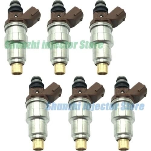 6pcs Fuel Injector Nozzle For Toyota 4Runner Tacoma T100 2.7L OEM:23209-79095 23250-75050 2320979095 2325075050