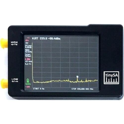 For Tiny Spectrum Analyzer TinySA 2.8inch LCD Screen 100khz to 960mhz With Battery V0.3 Electrical Instruments Network Analyzers