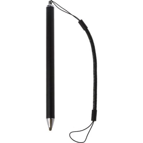 Anti-lost Lanyard Touch Screen Stylus Pen Fibre Stylus Mesh Micro Fiber Tip Pen G6DC