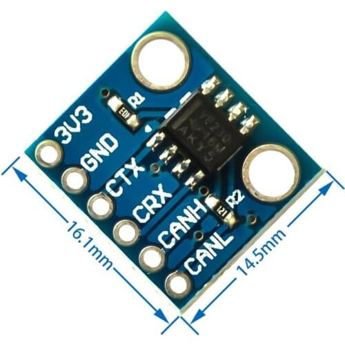 Free shipping10pcs SN65HVD230 CAN bus transceiver communication-module for arduino connector