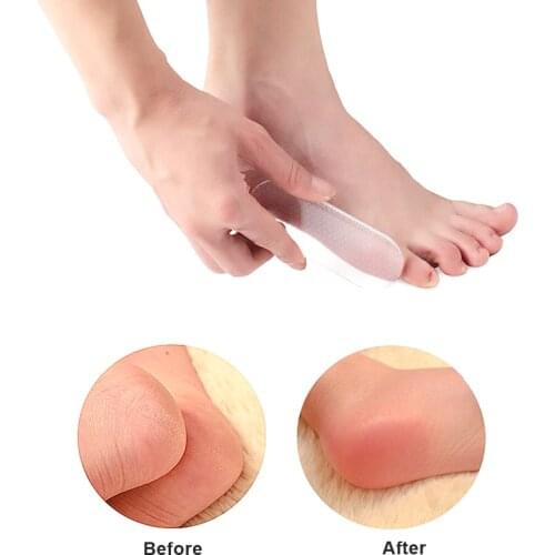 Foot Care Nano Glass Double-sided Foot Rasp Heel File Hard Dead Skin Callus Remover Exfoliating Pedicure Care Foot File Tool