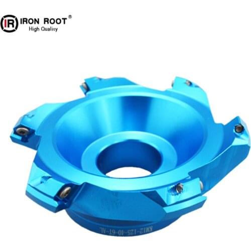 CNC Milling Tools KM12-125/160-6T40 Aluminum Face Milling Indexable Cutter
