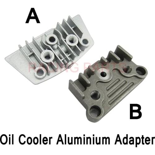 Dirt Bike Pit Bike Monkey Bike 50cc 70cc 90cc 110cc 125cc Oil Cooler Aluminium Adapter Engine Cylinder Cover Free Shipping