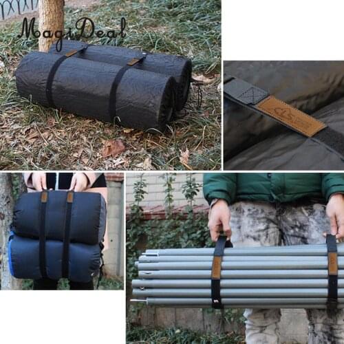 2 PCS Multiuse Adjustable Luggage Straps Webbing Belt for Tent Foldable Table Fishing Gear Sports Bag Sleeping Bag Packing