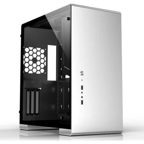 JONSBO U5S ATX Side Transparent Case Supports Upright Graphics card ,with Graphics Adapter Cable