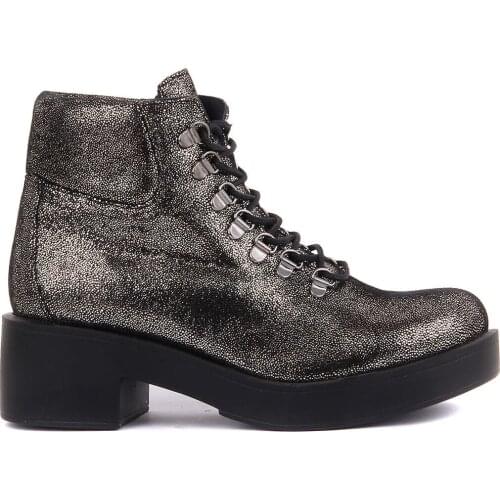 Moxee-Silver Color Women 'S Boots