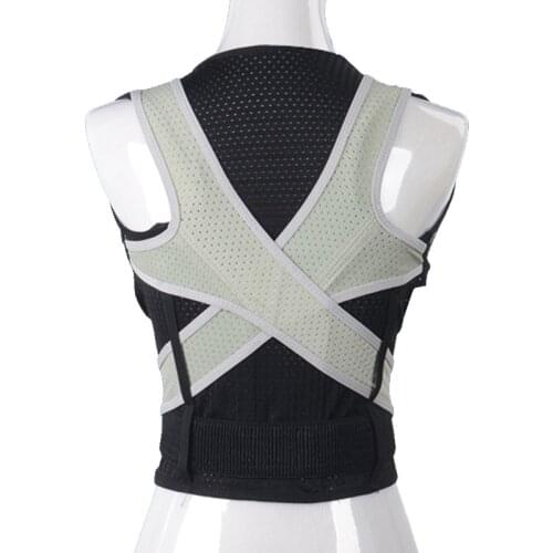Male Female Adjustable Magnetic Posture Corrector Corset Back Brace Back Belt Lumbar Support Straight Corrector de espalda S-XXL