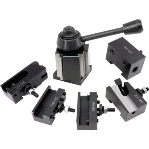 Quick Change Tool Post Holder Test Kit 250-000-001-002-004-005-007-010-101-102-104-105-107-110 Piston Wedge GIB For Lathe Tool