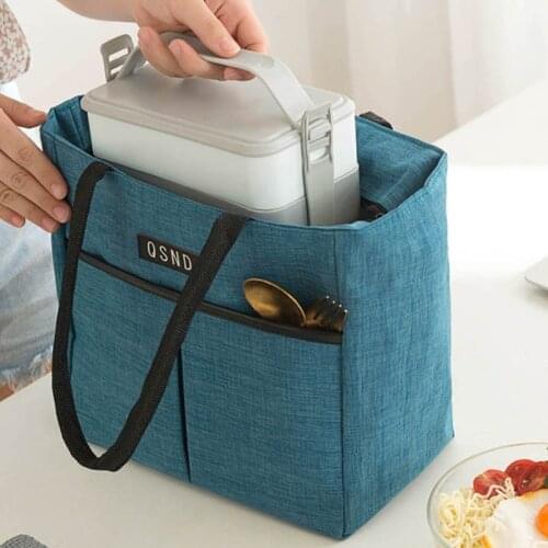 Portable Lunch Bag Picnic Tote Women Kids Men Organizer Tote Accessories Supply Storage Box Totes Pack Handbags