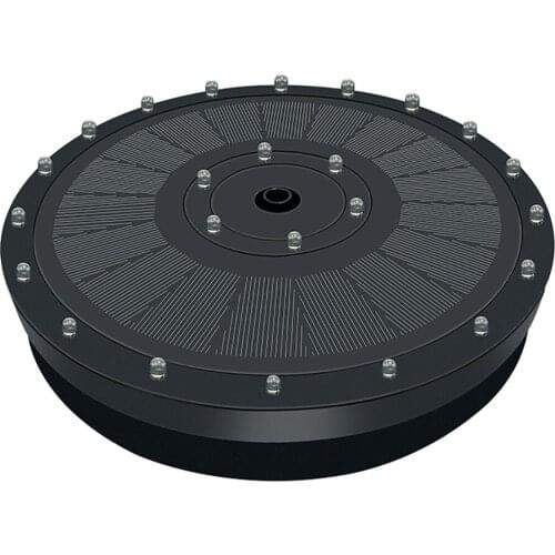 Pool Pond Decoration Birds Desire Light Birdbath Floating Water Diameter 16CM Outdoor Solar Fountain Pump