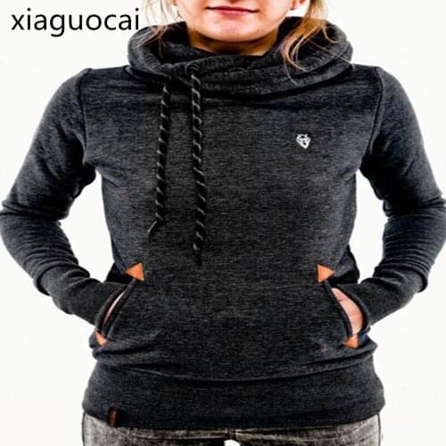 XiaGuoCai Hooded Sweatshirts For Women