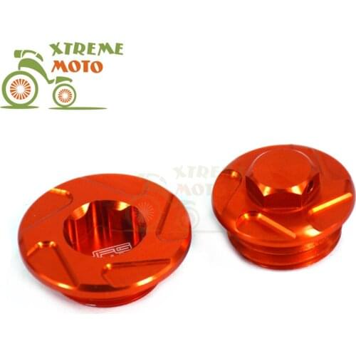 Engine Ignition Cover Plug & Oil Filler Plug Cap For KTM SXF 250 350 450 505 EXC-F 250 350 XC-F 350 450 505 XCF-W 250 350 SMR450
