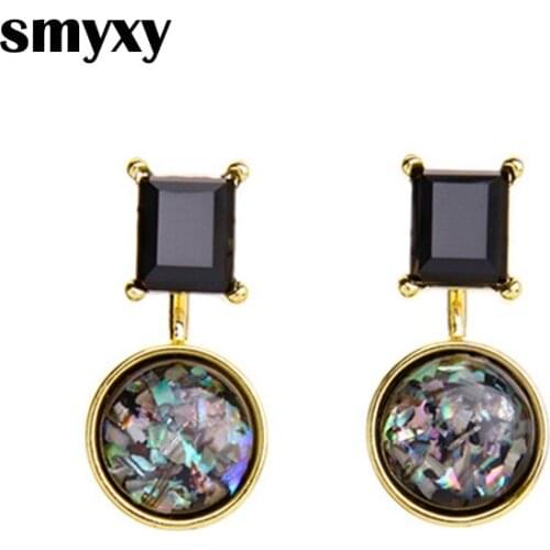 Female Wild Colorful Nightclub Earrings Temperament Simple Geometric Earrings Jewelry For Women