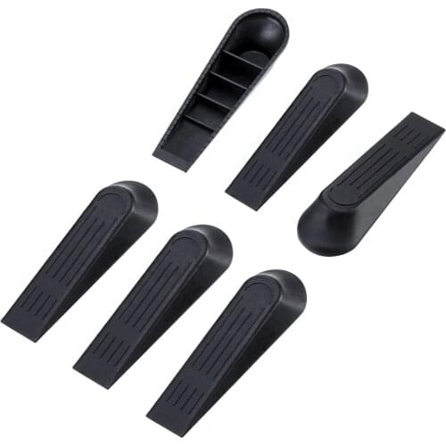 1 PACK (6 PCS) Door Stoppers Door Wedges Door Stop Wedges