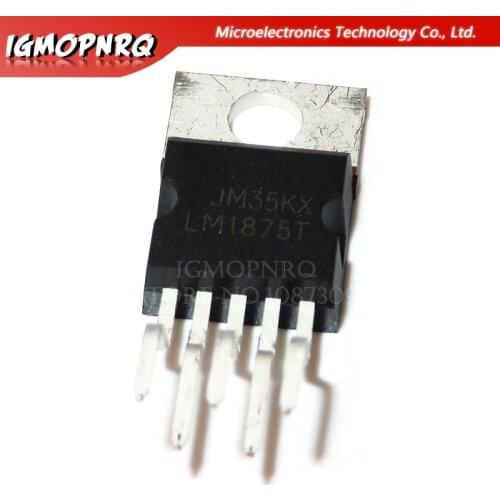 10pcs LM1875T LM1875 TO220 20W Audio Amplifier new original