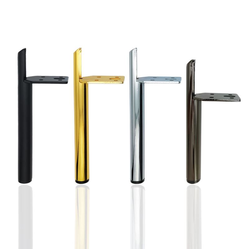 4Pcs/Set Brand New Metal Furniture Table Legs For Sofa Cupboard Wardrobe TV Cabinet Stool Chair Feet Height 13/15/18CM