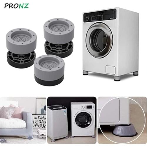 4Pcs Anti Vibration Feet Pads Washing Machine Rubber Mat Anti-Vibration Pad Dryer Fixed Non-Slip Pad Support Dampers Stand