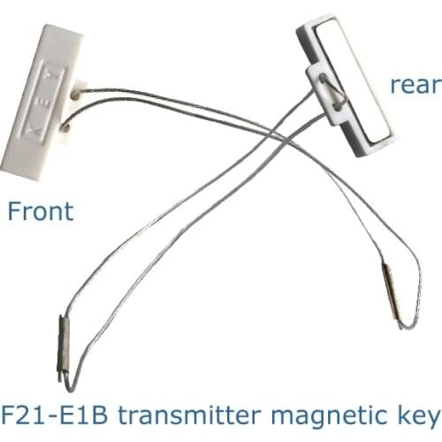 Telecontrol industrial wireless crane remote control F21E1B F21-E1B transmitter white magnetic on/off switch key
