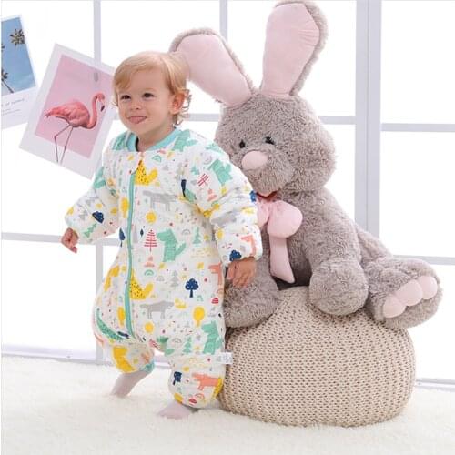 Baby Slaapzak Saco Bebe Bolsa De Dormir Infant Sleepsack Autumn Sleeping Bag Kids Winter Thick Warm Sleepwear for Newborn