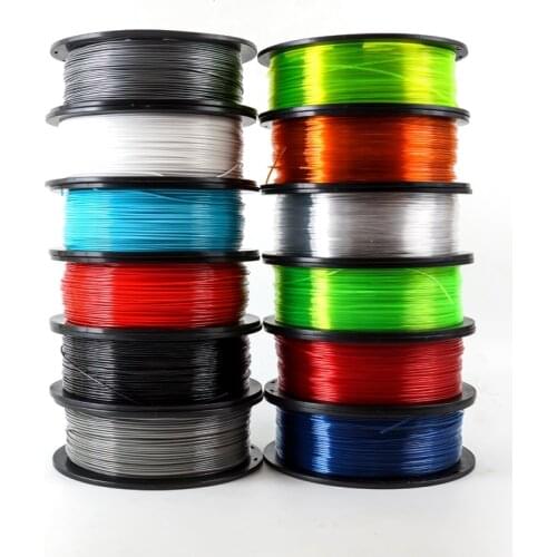 PETG 1.75mm 3D Printer Filament 1kg/2.2lbs Plastic Filament Material for 3D Printer PETG Carbon Fiber