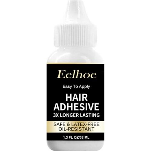 Wig glue skin invisible liquid glue weaving hair replacement lace mesh hair block glue 38ml