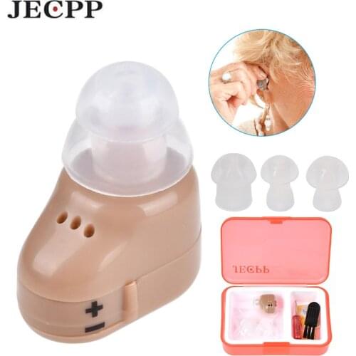 V-188 Mini Hearing Aids Portable Adjustable Tone Hearing Aid Digital Invisible Voice Sound Amplifier Enhancer for The Elderly