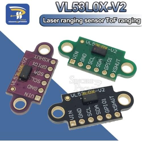 GY-530 VL53L0X Time-of-Flight (ToF) Laser Ranging Sensor Breakout 940nm GVL53L0X-V2 Distance Module I2C IIC