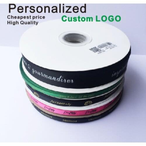 6MM Wholesale Personalised Custom Decorative Satin Ribbon With Logo Printed For Gift Wrapping Packaging