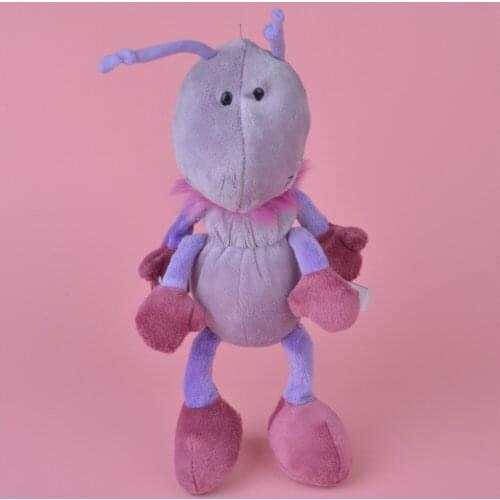 25-30cm Purple color Ant Stuffed Plush Toy Cute Baby/ Kids Gift, Plush Doll Free Shipping