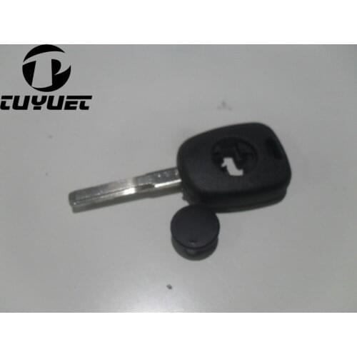 Uncut Blade Key Shell for Benz Transponder Replacement key Case 2 Track HU64 Blade