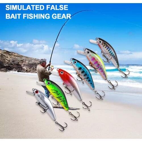 Fishing Lures 6.7g 5.5cm Far Throw Trembling Sinking Simulated False Bait Fishing Gear Submerged Luya bait
