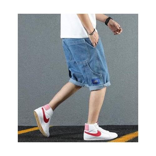 SHIERXI Men's Denim Shorts
