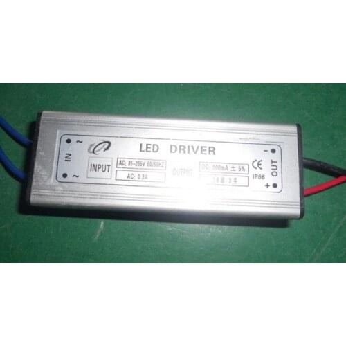 1*30W LED constant current driver, IP68;AC90-260V input,for driving 30W integrated LED(10series*3perellel)