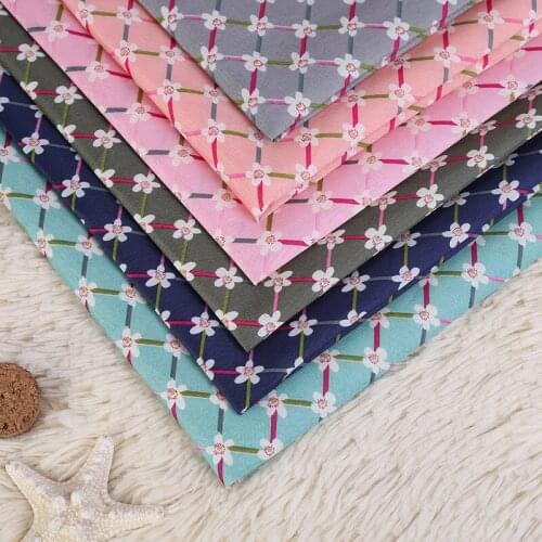 100*150cm Polyester Fabric Flowers Printed Cloth Fabrics By The Meter DIY Bag Needlework Sewing Supplies