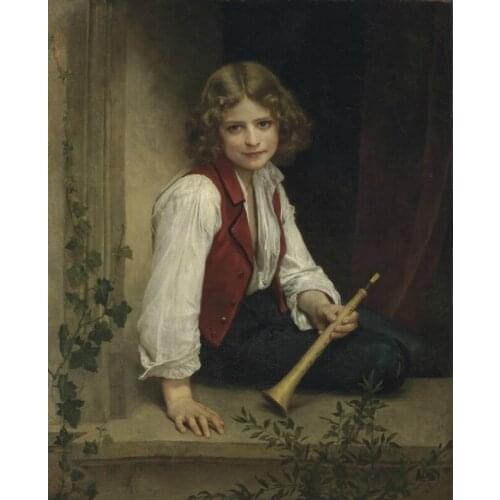 Handmade Oil painting reproduction Pifferaro by William Bouguereau