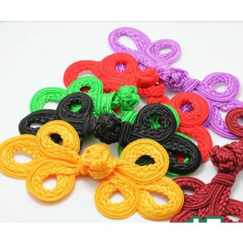 10set Cord Braided Looped Fastener Closure Knot Buttons Sewing Supplies For Craft Chair cover
