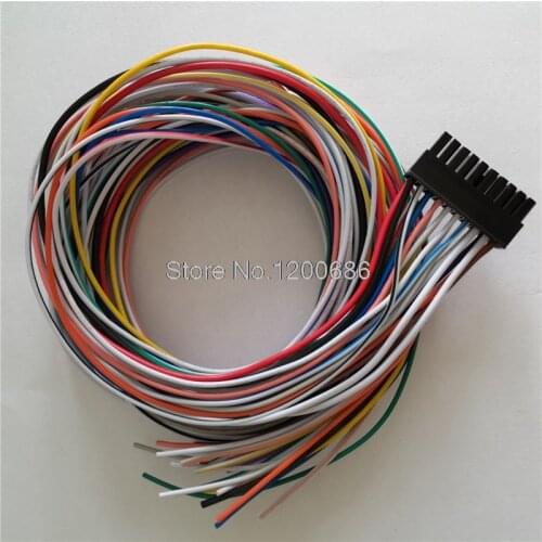 20AWG 30CM Micro-Fit 3.0 43025 Molex 3.0 2x12pin 0430252400 24pin Molex 3.0 2*12pin 24p wire harness